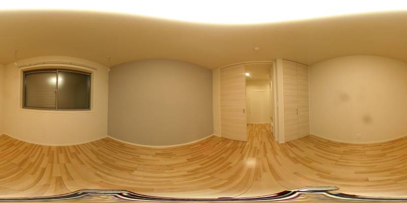 パノラマ画像洋室