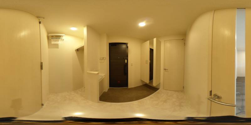 パノラマ画像玄関