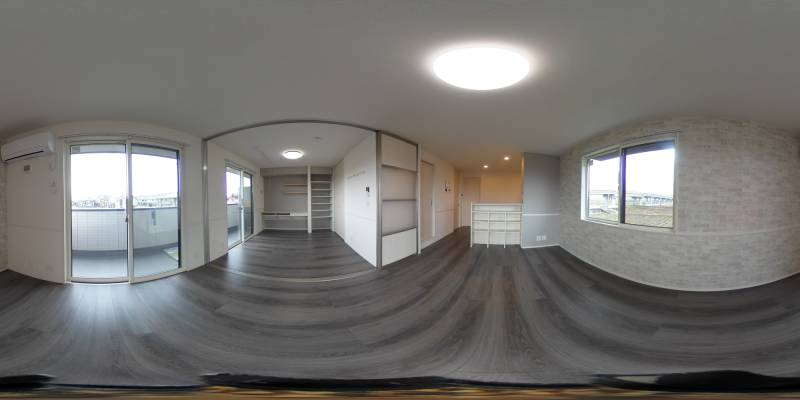 パノラマ画像リビング