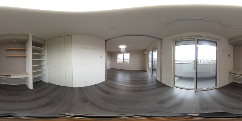 パノラマ画像洋室