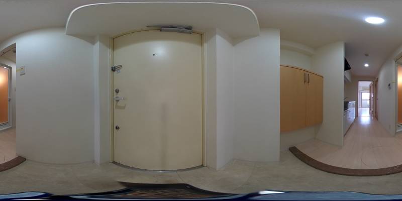 パノラマ画像玄関