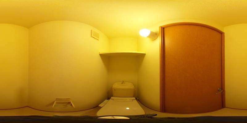 パノラマ画像トイレ