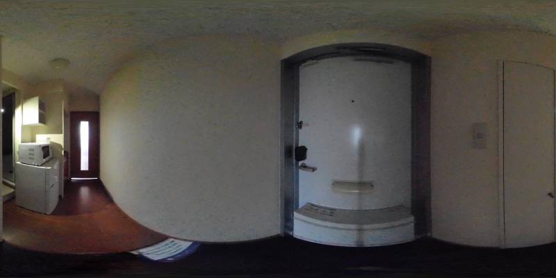 パノラマ画像玄関