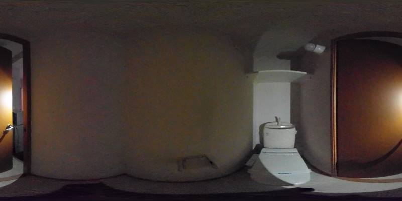 パノラマ画像トイレ