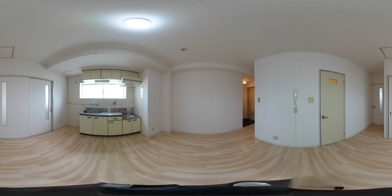 パノラマ画像リビング