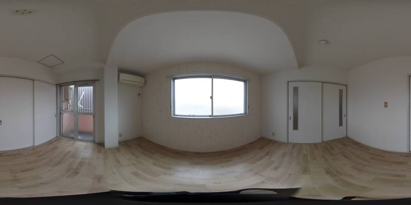 パノラマ画像洋室