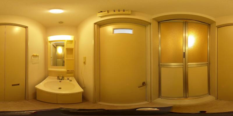 パノラマ画像洗面所