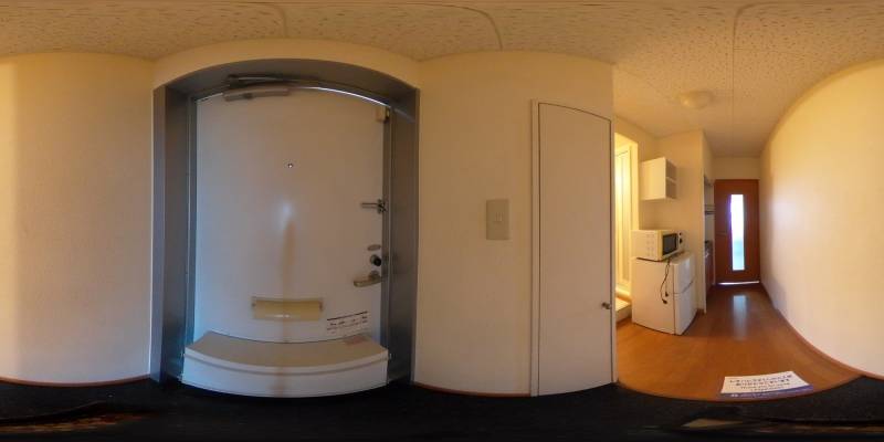 パノラマ画像玄関