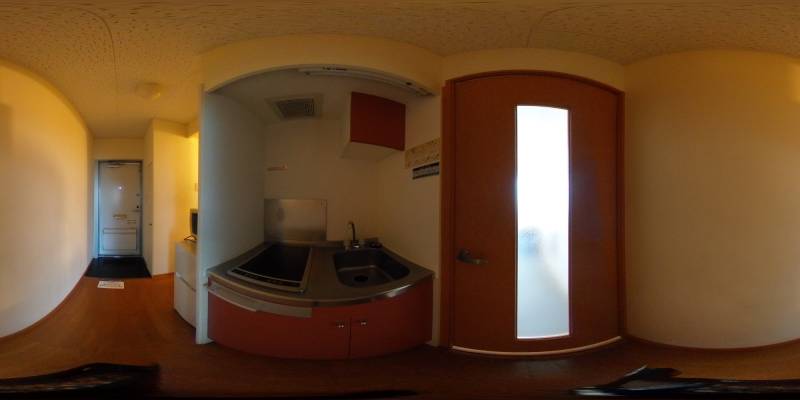 パノラマ画像キッチン