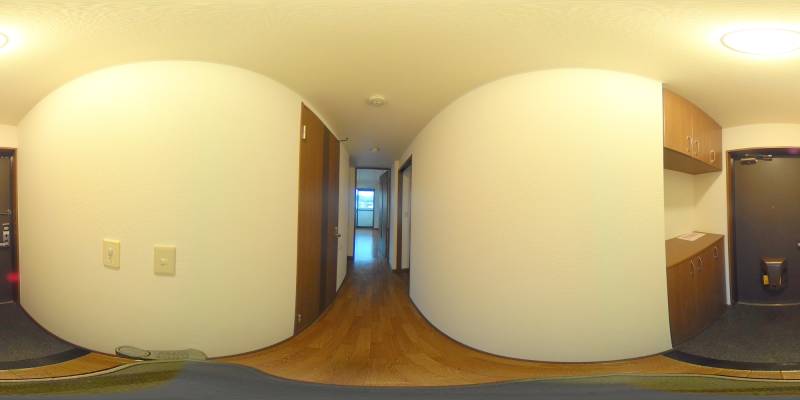 パノラマ画像玄関