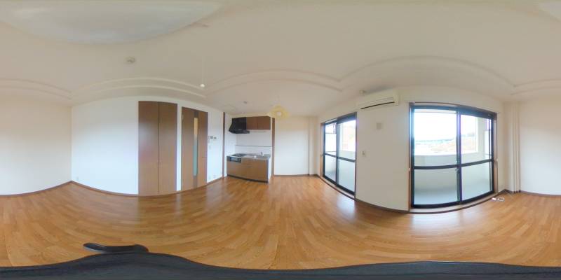 パノラマ画像リビング