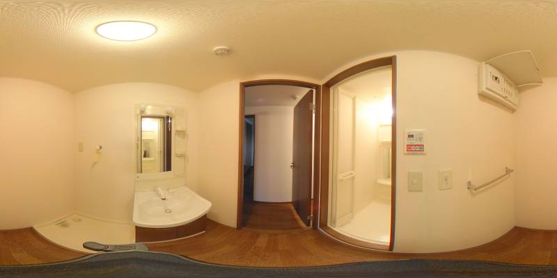 パノラマ画像洗面所