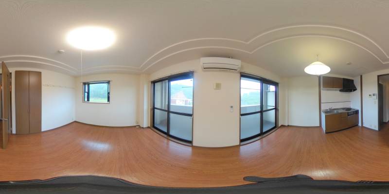 パノラマ画像リビング