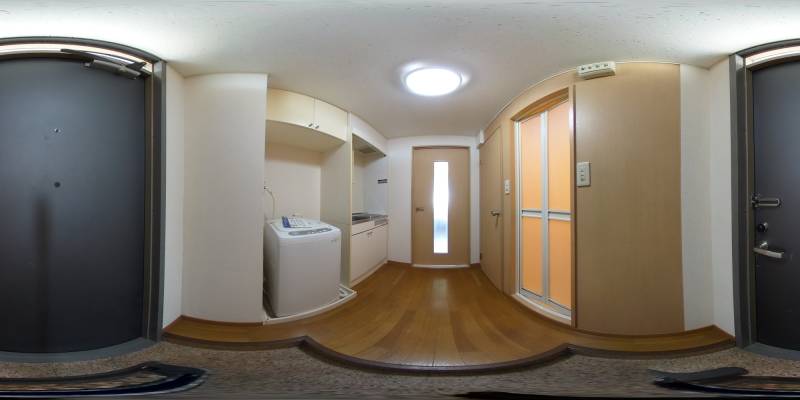 パノラマ画像玄関