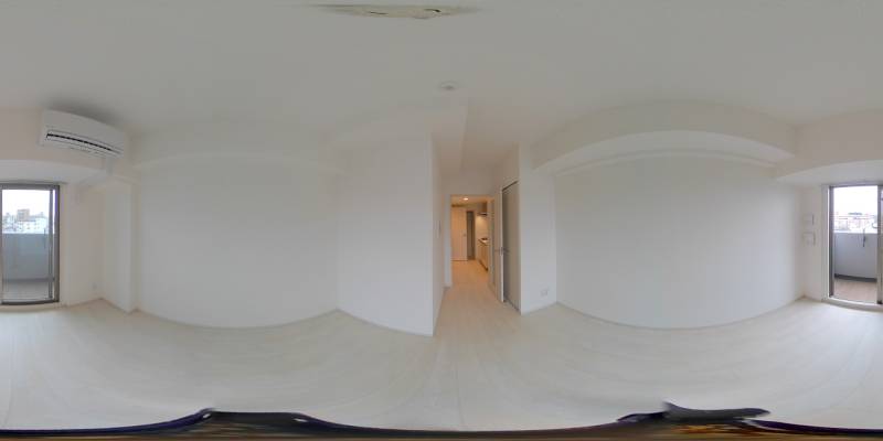 パノラマ画像洋室