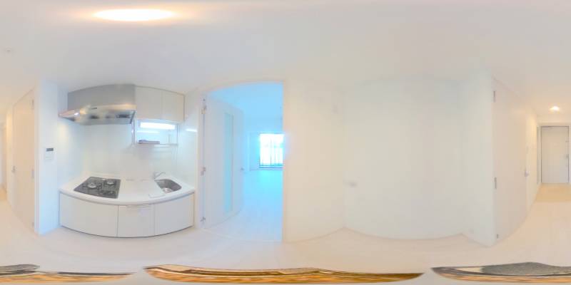 パノラマ画像キッチン