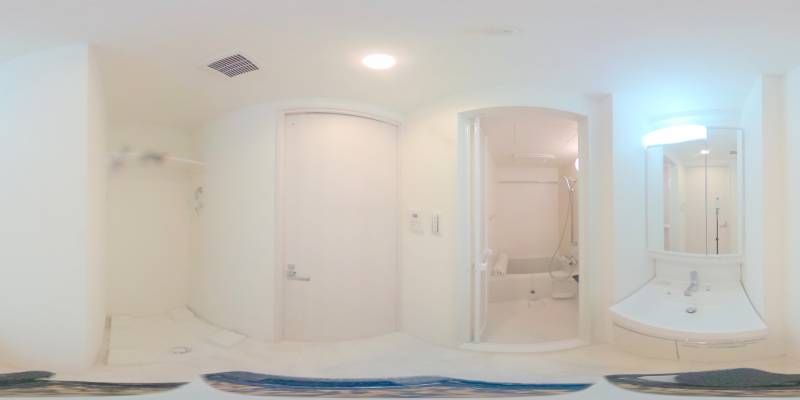 パノラマ画像洗面所