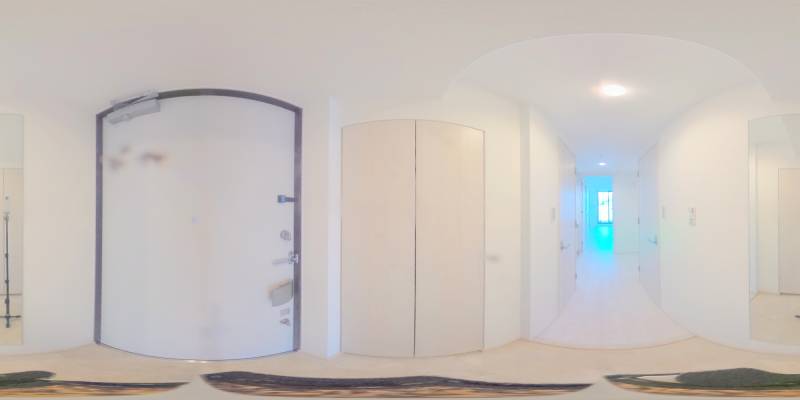 パノラマ画像玄関