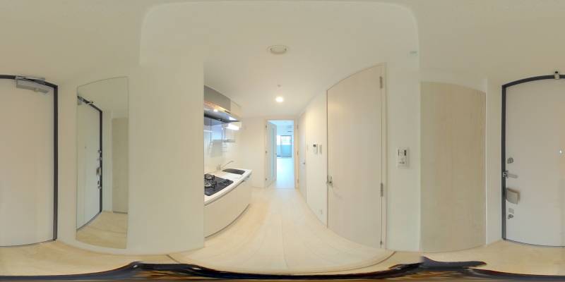 パノラマ画像玄関