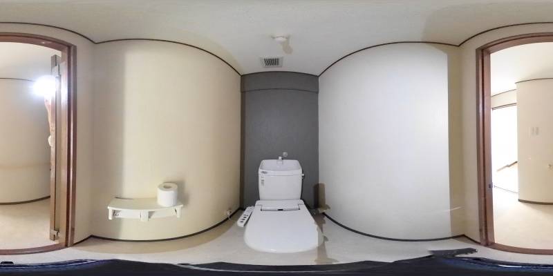 パノラマ画像トイレ