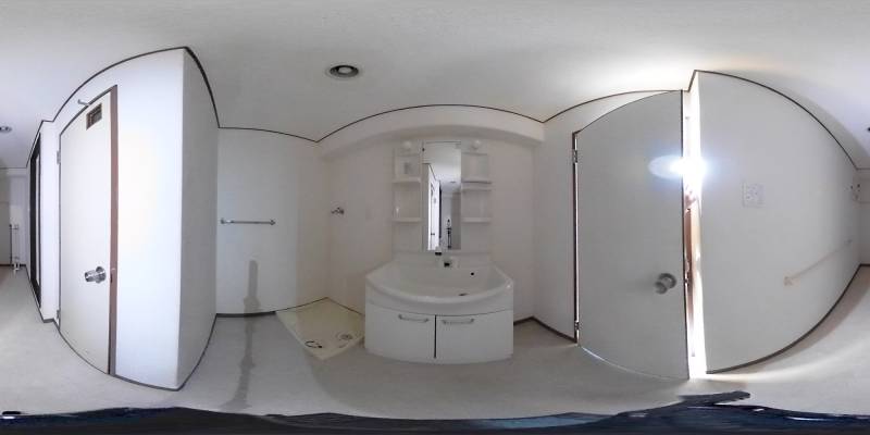 パノラマ画像洗面所