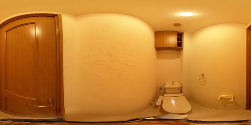 パノラマ画像トイレ