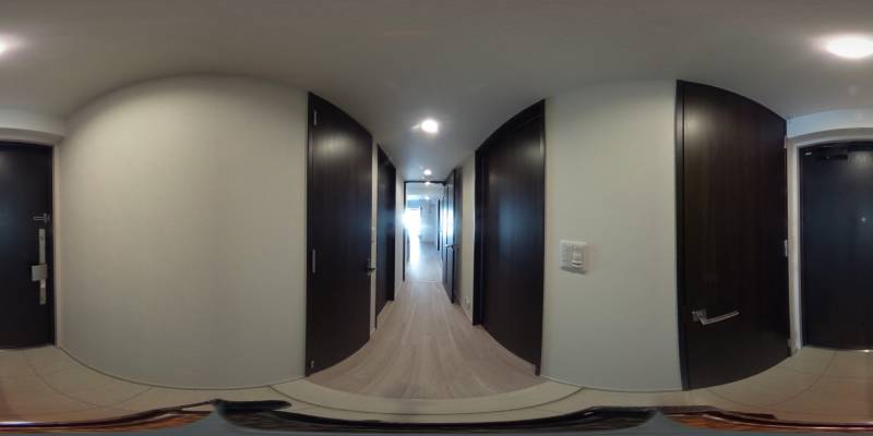 パノラマ画像玄関