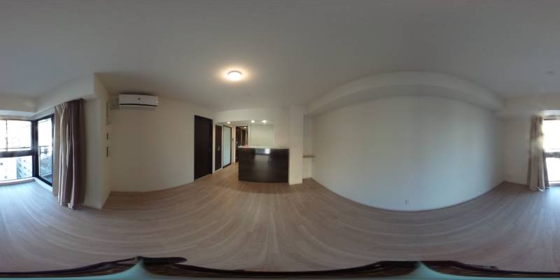 パノラマ画像リビング