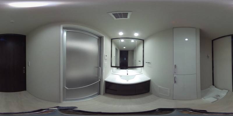 パノラマ画像洗面所