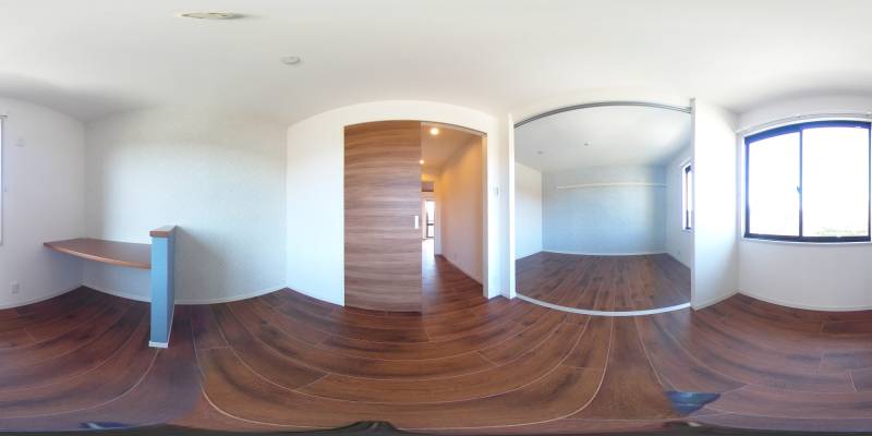 パノラマ画像洋室