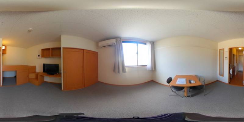 パノラマ画像洋室