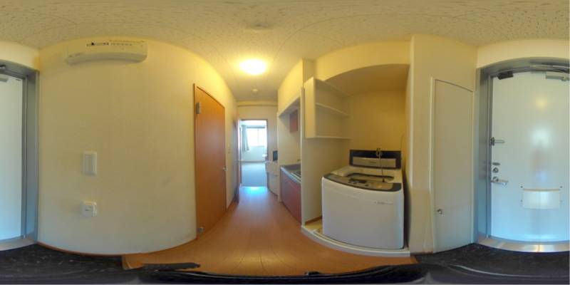 パノラマ画像玄関