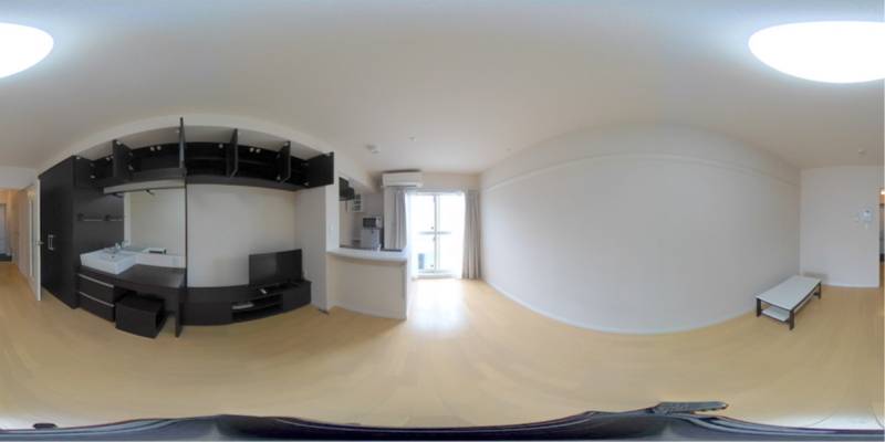 パノラマ画像洋室