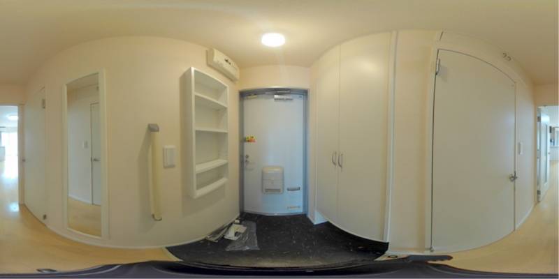 パノラマ画像玄関