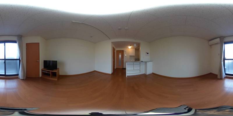 パノラマ画像洋室