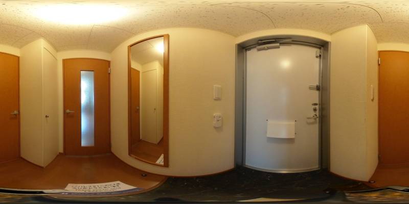 パノラマ画像玄関