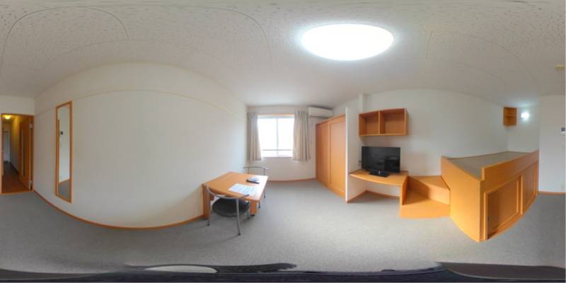 パノラマ画像洋室