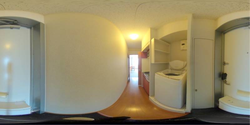 パノラマ画像玄関