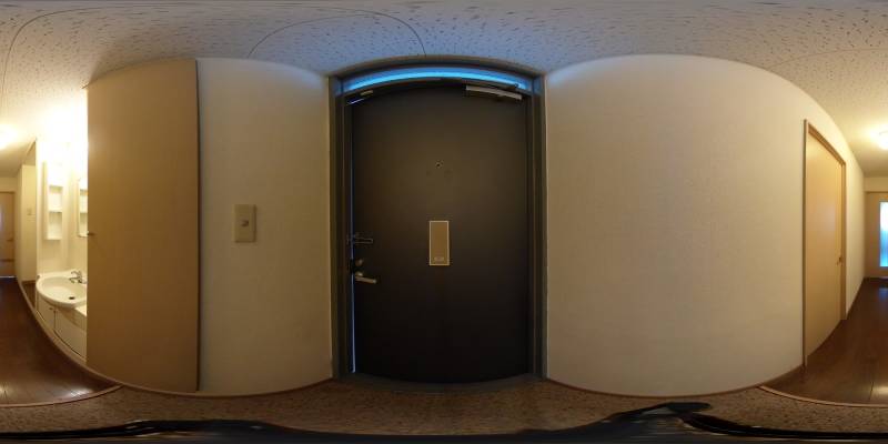 パノラマ画像玄関