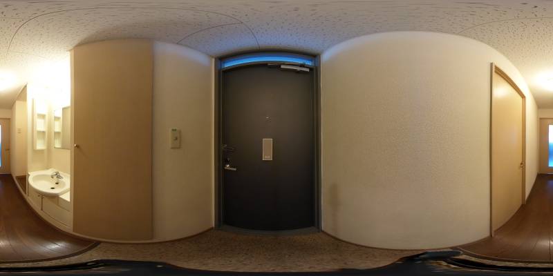 パノラマ画像玄関