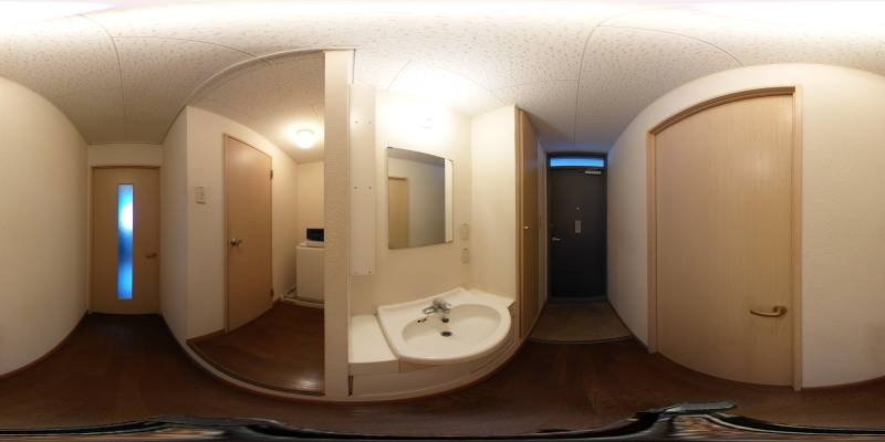 パノラマ画像洗面所