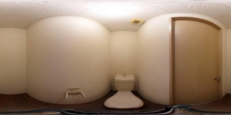 パノラマ画像トイレ