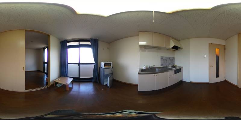 パノラマ画像洋室