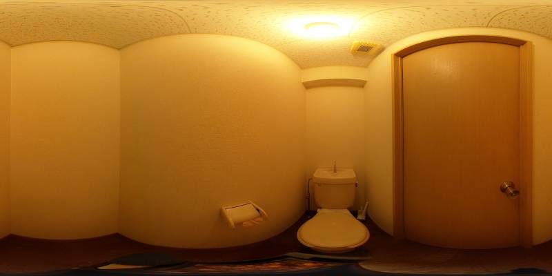 パノラマ画像トイレ