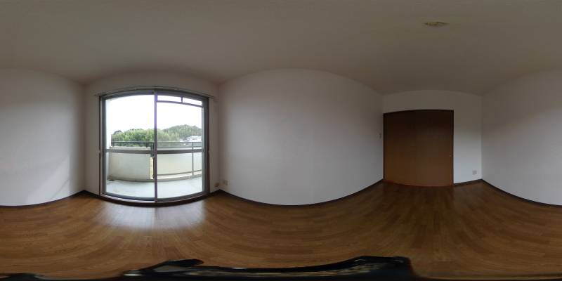 パノラマ画像洋室