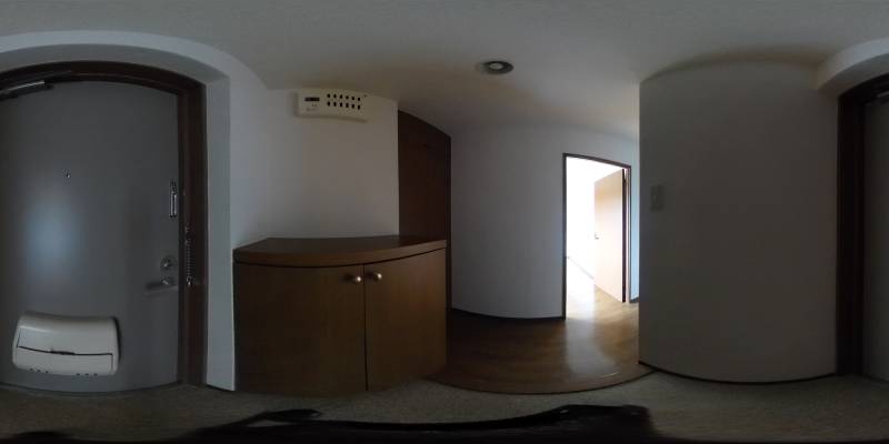 パノラマ画像玄関