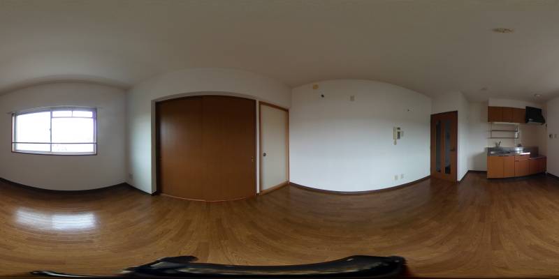 パノラマ画像リビング