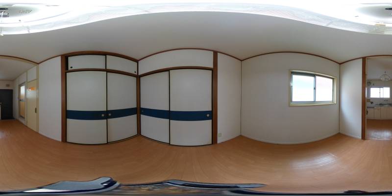 パノラマ画像リビング