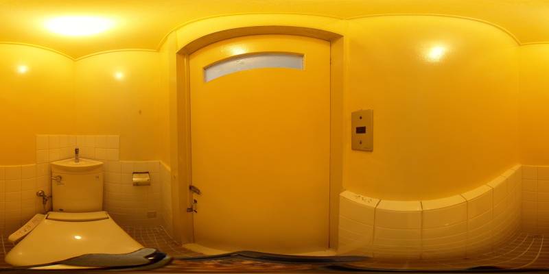 パノラマ画像トイレ