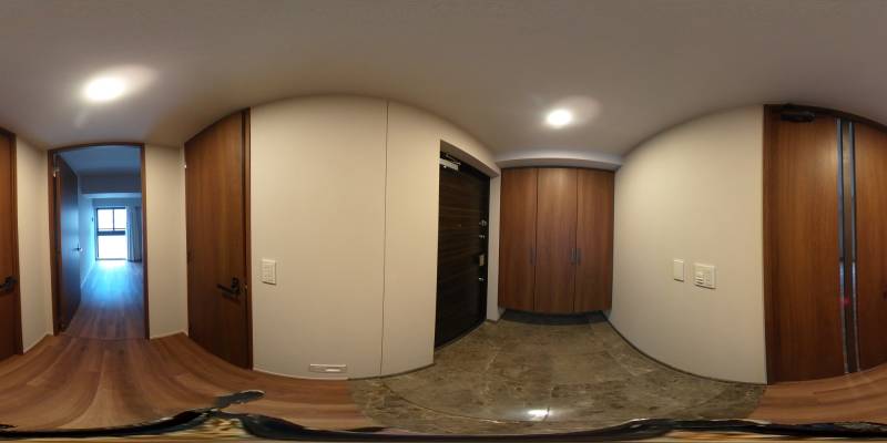 パノラマ画像玄関